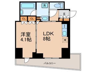 クロスレジデンス六義園の物件間取画像